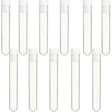 Die Grup Kapaklı 100 Adet Deney Tüpü - 12X75 mm Yuvarlak Dibi