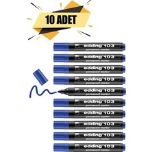 Edding Eddıngpermanent Marker 10LU Mavi