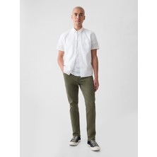 Gap Erkek Haki Gapflex Slim Fit City Max Jean Pantolon