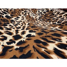 İremcee Viskon Empirme Tiril Tiril Yaz Kumașı En Leopar Desenli En 150 cm