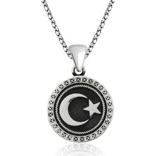 Hanno Telkari Gümüş Ay Yıldız Kolye