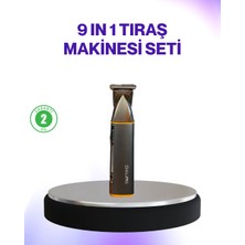 Mrt Teknik 9’u 1 Arada Şarjlı Erkek Bakım Cihazı Saç Sakal Bıyık Ense Trimmer