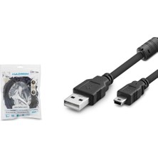  hadron hdx7523 usb mini v3-5pin to usb kablo 3m siyah