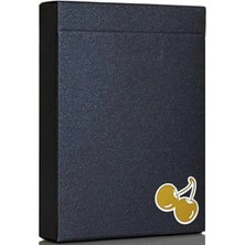 Uspcc Cherry Casino House Deck (Monte Carlo Black And Gold) Playing Cards