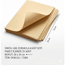 Doğan Zarf Asil Formula 25'li 26*35 Torba Zarf Silikonlu 100 gr