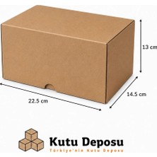 Kutu Deposu 22,5X14,5X13 cm E-Ticaret ve Kargo Kutusu (50 Adet)