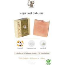 VECURIS Leke Karşıtı Kojik Asit Sabunu | Kojik Asit, C Vitamini, Hyalüron