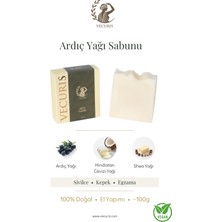 VECURIS Akne ve Kepek Karşıtı Ardıç Sabunu | Doğal Ardıç Yağı | Doğal Sab