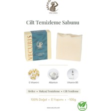 VECURIS Hassas Arındırıcı Cilt Temizleme Sabunu | Vitamin B5, Allantoin |