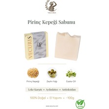VECURIS Aydınlatıcı Pirinç Kepeği Sabunu | Pirinç Kepeği Yağı, E Vitamini