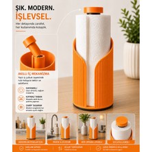 Sonvadi Modern Rulo  Peçetelik 8X23 cm 3 D Tasarım Yemek Masası Peçetelik