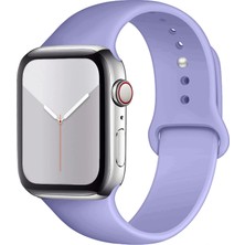 Ermer Apple Watch 11/10 42 mm Için ve Apple Watch 9/8/7/6/5/4/3/se/ultra Için 41/40/38 mm Silikon Kordon
