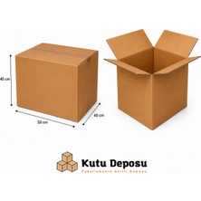 Kutu Deposu 40X50X40 cm E-Ticaret ve Kargo Kutusu (10 Adet)