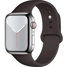 Ermer Apple Watch 11/10 42 mm Için ve Apple Watch 9/8/7/6/5/4/3/se/ultra Için 41/40/38 mm Silikon Kordon