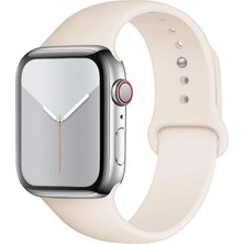 Ermer Apple Watch 11/10 46 mm Için ve Apple Watch 9/8/7/6/5/4/3/se/ultra Için 49/46/45/44/42 mm Silikon Kordon