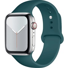 Ermer Apple Watch 11/10 46 mm Için ve Apple Watch 9/8/7/6/5/4/3/se/ultra Için 49/46/45/44/42 mm Silikon Kordon