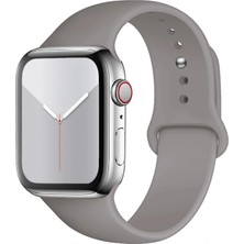 Ermer Apple Watch 11/10 42 mm Için ve Apple Watch 9/8/7/6/5/4/3/se/ultra Için 41/40/38 mm Silikon Kordon