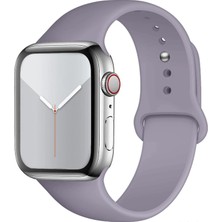Ermer Apple Watch 11/10 42 mm Için ve Apple Watch 9/8/7/6/5/4/3/se/ultra Için 41/40/38 mm Silikon Kordon