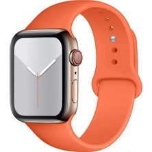 Ermer Apple Watch 11/10 42 mm Için ve Apple Watch 9/8/7/6/5/4/3/se/ultra Için 41/40/38 mm Silikon Kordon