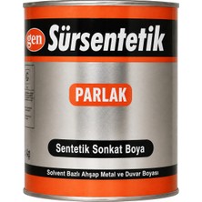 Gen Parlak Sentetik Yağlı Boya Ahşap ve Metal Boyası 500GR