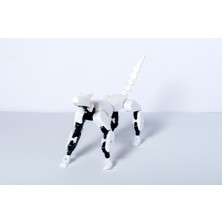 Atılgan 3D Koleksiyon Serisi Robot Figür ve Robot Köpek Seti – Hareketli ve Eklemli Ikili Figür