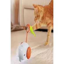 Esranın Dünyası Hareketli Robot Kedi Oyuncağı, Interaktif Tüylü Araba