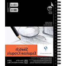 Esranın Dünyası Profesyonel Eskiz Defteri - 9" x 12" Boyut