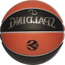 Esranın Dünyası Unisex Euroleague Basketbol Topu, Siyah ve Turuncu Renk Seçenekleri