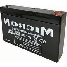 Esranın Dünyası 6 Volt 7.5 Amper Uyumlu Çocuk Oyuncak Araba Aküsü