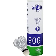 Esranın Dünyası 6'lı Plastik Badminton Topu, Beyaz Renk Seçeneği ile Tek Beden