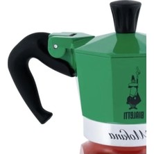 Esranın Dünyası Bialetti - Moka Express Italia: 1 Cup Ocak Üstü Espresso Pişirici - 40ML - Karma Renk - Alüminyum Gövde - Patentli Güvenlik Valfi - Tüm Ocak Türleri Için Uygundur (Indüksiyon Hariç)