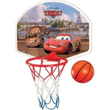 Esranın Dünyası Kırmızı Renk Cars Basket Potası - Orta Boy Eğlenceli Oyun