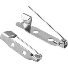 Esranın Dünyası 50 Li Metal Broş Iğnesi, Yaka Iğnesi, 3 cm Boyut