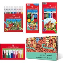 Esranın Dünyası Çocuklar Için Yaratıcı Boyama Seti - 12 Renk ve Defter