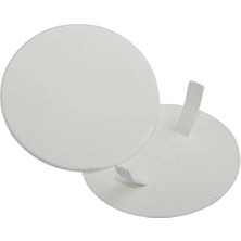 Esranın Dünyası Beyaz Düz Plastik Buat Kapağı, 5'li Paket ile