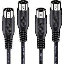 Esranın Dünyası Dın Midi Kablosu, 5 Pinli ve 3 Metre Uzunlukta Yüksek Kalite ile