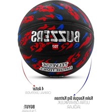 Esranın Dünyası Grafiti Kauçuk Basketbol Topu, Dayanıklı ve Derin Kanal Tasarımı
