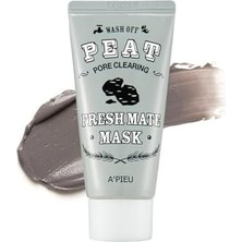 Esranın Dünyası Gözenek Temizleyici Kil ve Kömür Maskesi 50ML Apıeu Fresh Mate Peat Mask (Pore Clearing)