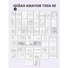 Esranın Dünyası Yetişkinler Için Mandala Boyama Kitabı - Sanatsal Hobi
