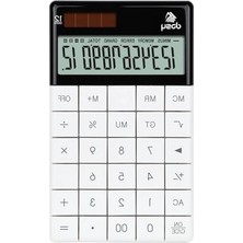 Esranın Dünyası Orta Boy Beyaz Hesap Makinesi - 166MMX100MM