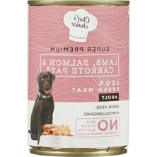 Esranın Dünyası Tahılsız Kuzu Etli Somonlu Köpek Maması, 400 G, 12 Adet