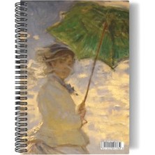 Esranın Dünyası A5 Spiralli Defter, 100 Sayfa, Çizgisiz ve Sanat Doku