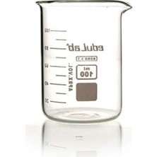 Esranın Dünyası 100ML Kısa Form Cam Beher, Laboratuvar Kullanımı Için