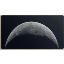 Esranın Dünyası Siyah Kaymaz Alt Tabanlı Xxl Mouse Pad - 90X40 cm