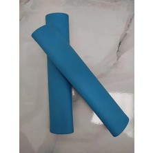 Esranın Dünyası Mavi Suni Deri Su Geçirmez Emniyet Kemeri Kılıfı, 28X6 Cm, 2 Adet