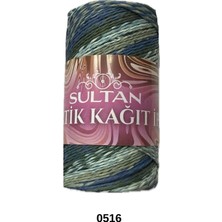 Hobi Dünyası Evim 1 Adet Sultan Batik Ip-Çanta-Şapka-Toka-Sepet-Bileklik Ipi- RENK:516