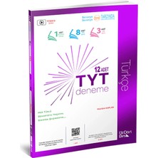 345 - Tyt Türkçe 12 Li Deneme - Güncel Baskı 2024-2025
