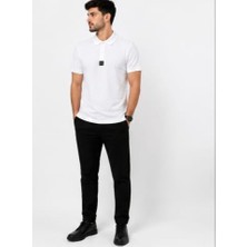 Hugo  Polo Yaka  Beyaz Regular Fit
