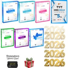 Üç Dört Beş Tyt Soru Bankaları Full Set + Sonuç Tyt Çıkmış Sorular Kronometre Hediyeli 6 Kitap
