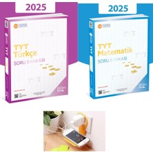 Üç Dört Beş Yayıncılık 345 Tyt Türkçe + Matematik  Soru Bankası 2025(PRİZ Tutuculu)2 Kitap